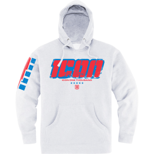 Icon - Icon Intercept 84 Hoodie - 3050-6941 - White - X-Large