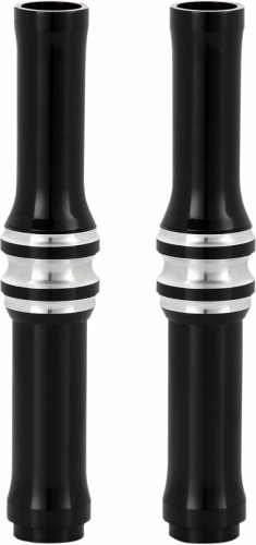 Arlen Ness - Arlen Ness 10-Gauge Pushrod Tube Kit - Black - 03-633