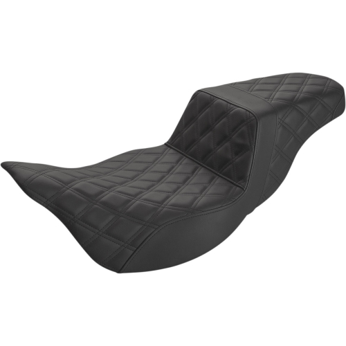 Saddlemen - Saddlemen Full LS Extended Reach Step-Up Seat - Black - 808-07B-175E