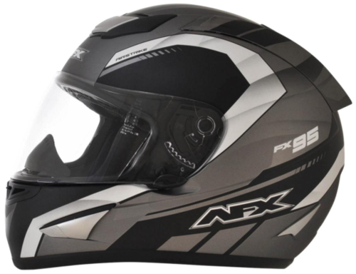 AFX - AFX FX-95 Airstrike Helmet - 01018567 - Frost Gray/White Airstrike - X-Small