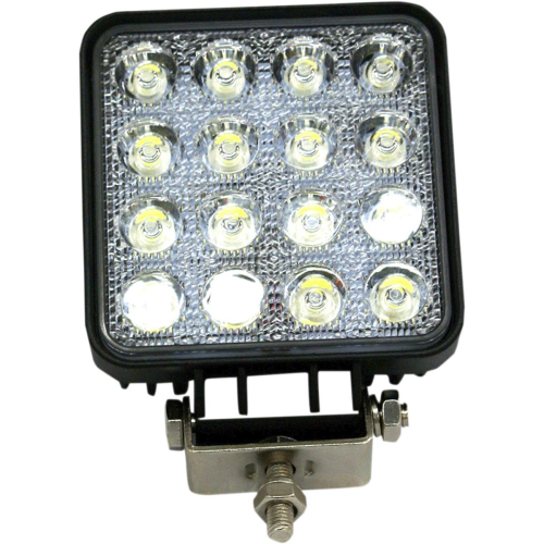 Rivco Products - Rivco Products LED Spotlight - 4.25in. x 4.25in. x 2.5in. - 6400 Lumens/pr - 48 Watt - UTV105