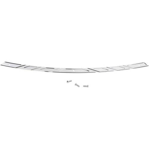 Klock Werks - Klock Werks Aztec Flare Series Windshield Trim - Chrome - KWW-01-0359-C