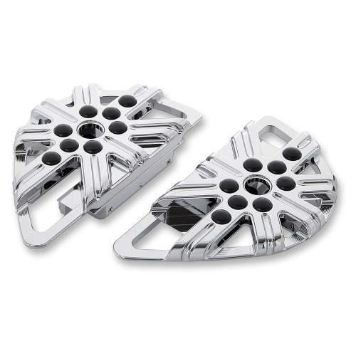 Arlen Ness - Arlen Ness 10-Gauge Passenger Floorboards - Chrome - 06-862