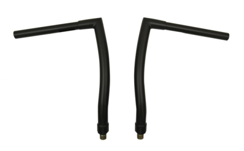 Todds Cycle - Todds Cycle 1-1/4in. Strip Handlebar - 14in. - Flat Black - 0601-2555