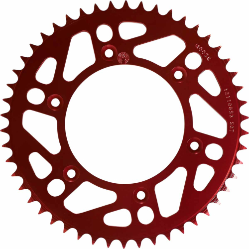 Moose Racing - Moose Racing Aluminum Rear Sprocket - Red - 50T - M3155-50R