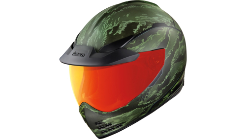 Icon - Icon Domain Tigers Blood Helmet - 0101-14929 - Green - 3XL