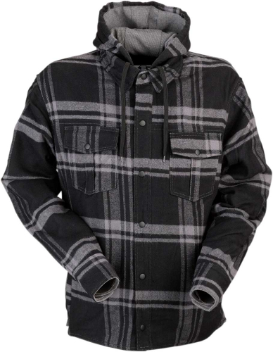Z1R - Z1R Timber Flannel - 3040-2839 - Black/Gray - 5XL