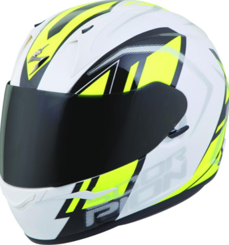 Scorpion - Scorpion EXO-R320 Endeavor Helmet - 32-0503 - White/Neon - Small