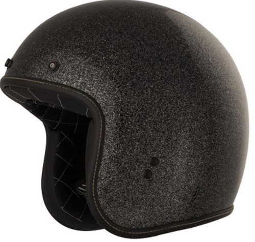 Fly Racing - Fly Racing .38 Solid Helmet - 73-8230XS - Gloss Black - X-Small