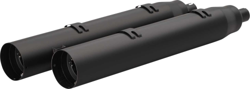 Khrome Werks - Khrome Werks 4-1/2in. War Hammer Slip-On Muffler - Black - 202225