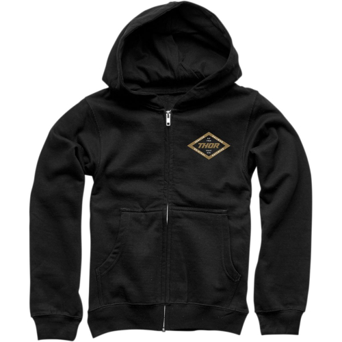 Thor - Thor Namesake Youth Zip-Up Hoody - 3052-0508 - Black - Large