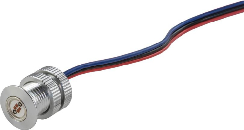 Bagger Nation - Bagger Nation Lightning Bolts Led Light - Amber - Silver - BOLTS-AMB-S