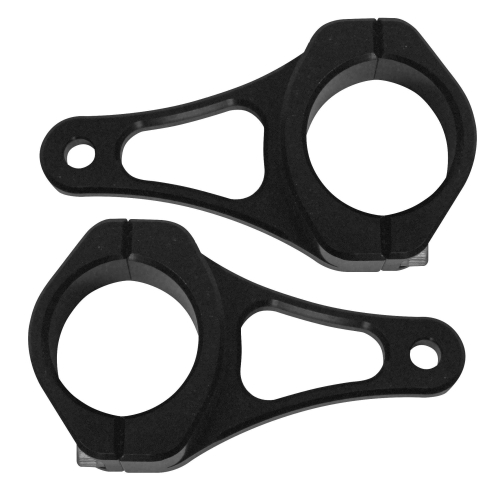 ModQuad - ModQuad Horizontal End Light Bar Mount - 1 7/8in. - Black - LMV-1.875-BLK