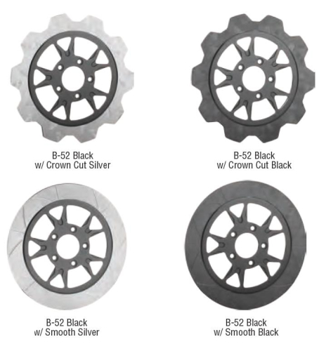 Lyndall Racing Brakes - Lyndall Racing Brakes B-52 Rear Carrier - Black - 038-5828