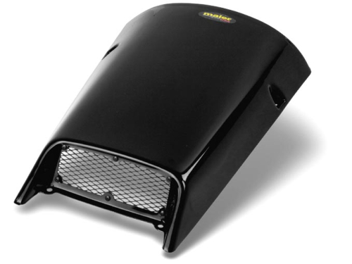 Maier Mfg - Maier Mfg Add-On Scooped Hood - Carbon Fiber White - 19026-31