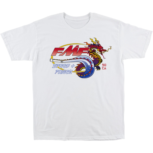 FMF Racing - FMF Racing Firestarter T-Shirt - FA21118901WHLG - White - Large