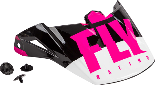 Fly Racing - Fly Racing Visor for Kinetic Thrive Helmets - Pink/Black/white - 73-88182