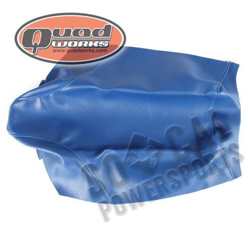 Quad Works - Quad Works Cycle Works Seat Cover - Blue - 35-48085-03