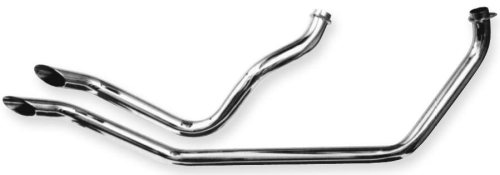 Paughco - Paughco Upswept Gooseneck Drags Exhaust System - 730CA