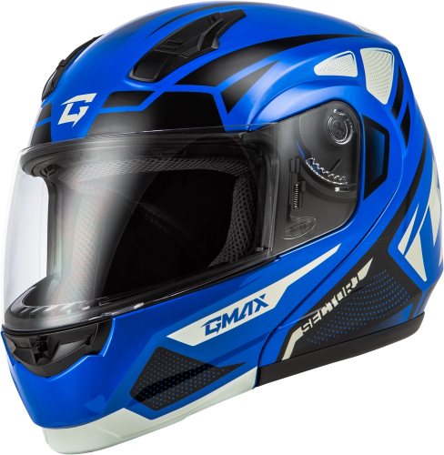 G-Max - G-Max MD-04 Sector Helmet - M1043976 - Blue/Black - Large