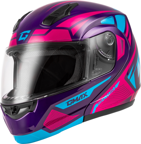 G-Max - G-Max MD-04 Sector Helmet - M1043985 - Violet/Pink - Medium