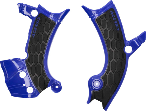 Acerbis - Acerbis X-Grip Frame Guards - Blue/Black - 2981441034