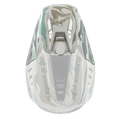 Alpinestars - Alpinestars Visor for S-M5 Mineral Helmet - Warm Gray/Celadon Green - 8986523-9066-OS