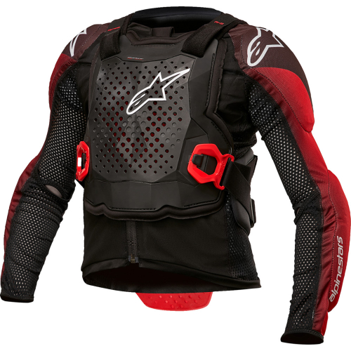 Alpinestars - Alpinestars Bionic Tech Protection Youth Jacket - 6546624-123-LXL - Black/White/Red - Lg-XL