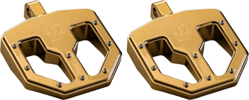 Pro-One Performance - Pro-One Performance BMX V1 Billet Footpeg - Gold - 50761TIN