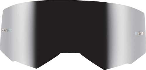 Fly Racing - Fly Racing Single Lens with Post for Zone Pro/Zone/Focus Goggles - Silver Mirror/Smoke - FLA-041