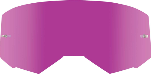 Fly Racing - Fly Racing Single Lens with Post for Zone Pro/Zone/Focus Goggles - Pink Mirror/Smoke - FLA-040