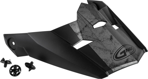 G-Max - G-Max Visor with Screws for MX-46 Dominant Helmets - Matte Black/Grey - Md-2XL - G046896