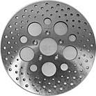 HardDrive - HardDrive Drilled Vented Front Brake Rotor - Stainless Steel - 144655