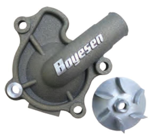 Boyesen - Boyesen Hy-Flo Water Pump Cover and Impeller Kit - Magnesium - WPK-41M