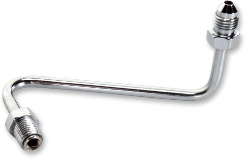 Goodridge - Goodridge Universal S Double Bend Tube Adapter - Chrome - P666-03CH