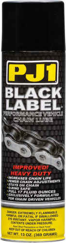 PJ1 - PJ1 Black Label Chain Lube - 17oz. - 1-20
