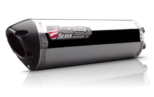 Two Brothers Racing - Two Brothers Racing M-2 Silver Series V.A.L.E. Full System - Aluminum - 005-3040106V-S