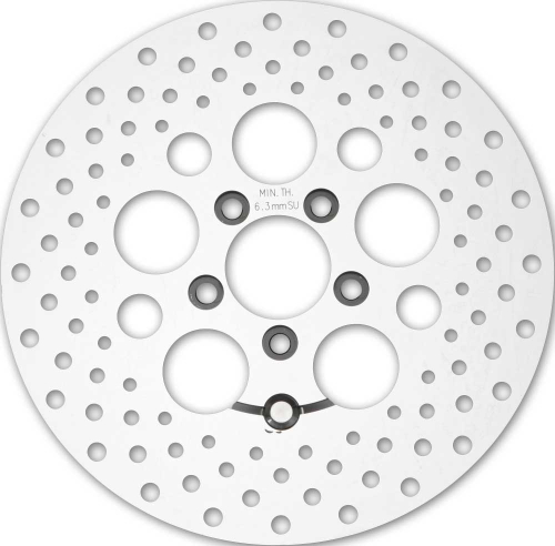 HardDrive - HardDrive Touring Rear Brake Rotor - 11.8in. - Polished - 11-063