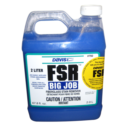 Davis Instruments - Davis FSR Big Job Fiberglass Stain Remover - 2-Liter
