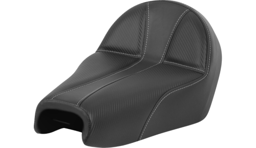 Saddlemen - Saddlemen Dominator Seat - Black with Silver Stitching - 807-03B-0042