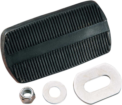 Drag Specialties - Drag Specialties Brake/Clutch Pedal Pad Assembly - 17-0413-SC2