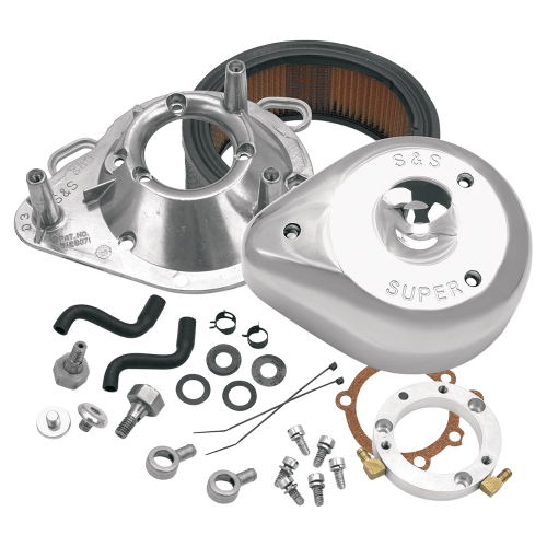 S&S Cycle - S&S Cycle Teardrop Air Cleaner Kit - Stock CV & EFI - 17-0450