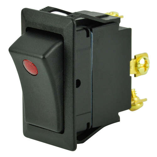 BEP Marine - BEP SPST Rocker Switch - 1-LED - 12V - ON/OFF
