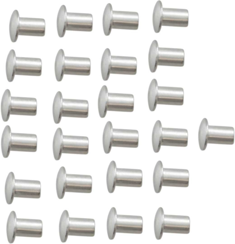 Drag Specialties - Drag Specialties Heavy-duty Stainless Steel Front Fender Rivets 1/4in. x 5/16in. - 091012-HC3