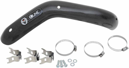 Moose Racing - Moose Racing Pipe Guard By E Line for 4-Stroke Exhaust - Stock - 1861-1260