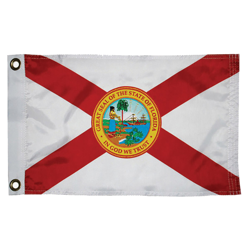 Taylor Made - Taylor Made Florida Nylon Flag 12" x 18"