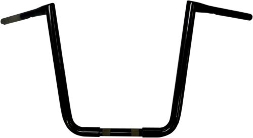 LA Choppers - LA Choppers 1-1/4in. Big Twin Peaks Handlebar - 16in. - Gloss Black - LA-7360-16B