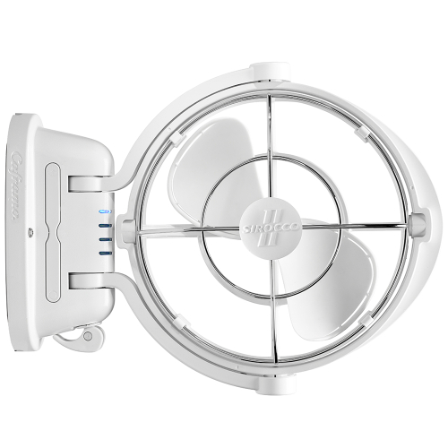SEEKR by Caframo - SEEKR by Caframo Sirocco II 3-Speed 7" Gimbal Fan - White - 12-24V