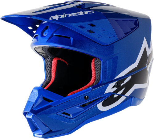 Alpinestars - Alpinestars S-M5 Corp Helmet - 8306423-7900-S - Blue Glossy - Small