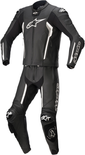 Alpinestars - Alpinestars Performance Riding Missile V2 2PC Leather Suit - 3160122-12-48 - Black/White - 48